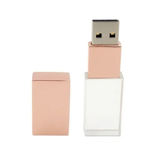 Clear USB with LED Light USB-L